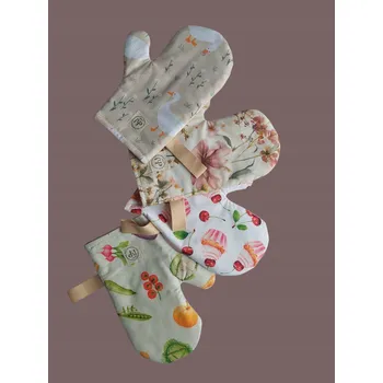 Chňapka Dětská kuchyňská chňapka pro malého kuchaře Ruční výroba