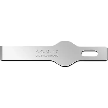 Skalpel ACM17 SM ostří skalpelu 43 mm karbon karbonová 50 ks