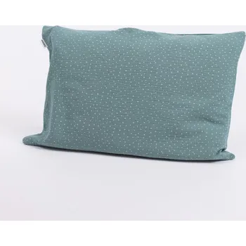 Povlečení Tulimese Povlečení mušelínové mechové s puntíky ROZMĚRY POVLAKU NA PEŘINU: ŽÁDNÝ POVLAK NA PEŘINU, ROZMĚRY POVLAKU NA POLŠTÁŘ: POVLAK NA POLŠTÁŘ 55X35 CM
