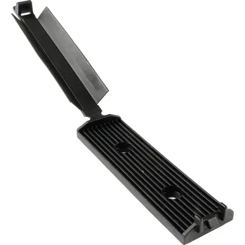 HellermannTyton FKH80APT-A-BK úchytka samolepicí, šroubovací 151-03681 s akrylátovým lepidlem, pro plochý kabel černá 1 ks