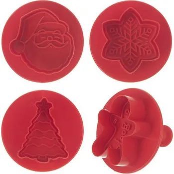 Sada vykrajovátek ORION Vánoce 4ks - velká