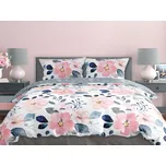 FARO Bavlněné saténové povlečení 140x200 + 70x90 cm - Milagro Verde 011