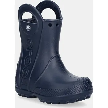Chlapecké holínky Holínky Crocs HANDLE IT RAIN BOOT KIDS 211056.CROCS.HANDLE.IT. námořnická modř 59X, EUR 25/26