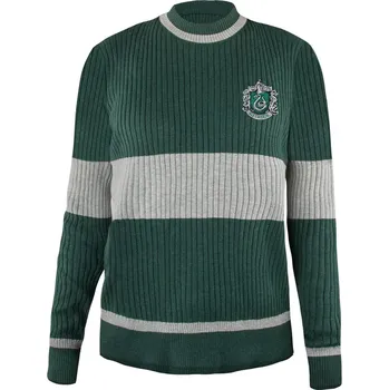 Cinereplicas Famfrpálový svetr – Zmijozel Velikost: XL, Kolej: Zmijozel