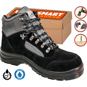 Pracovní obuv Kotníkové boty All Weather Hiker S3 Černé Velikost 38