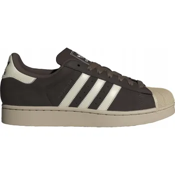 Dámské tenisky Dámské sportovní boty adidas Superstar II IH9314 kožené hnědé velikost 41 1/3