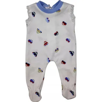 Doplněk pro panenku Overal na spaní s autíčky pro panenku 30 cm