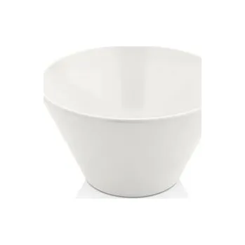 MELAMINOVÁ "V" MÍSA KULATÁ 26CM BÍLÁ