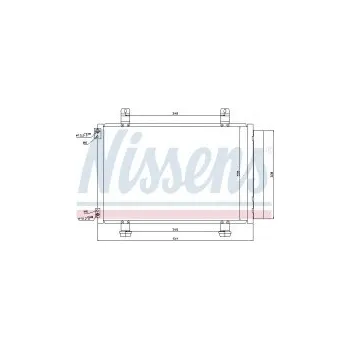 Motor automobilu Chladič klimatizace NISSENS 940079