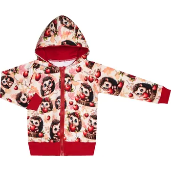 Mikina na zip - Ježeček Velikost: 92