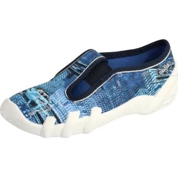 Chlapecké bačkory CHLAPECKÉ bačkory modré auto BEFADO 290X270