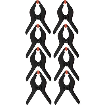 Truhlářská svěrka 8-díl. sada malých svěrek Donau Elektronik 19-1S Vnější délka: 55 mm Délka vyložení:25 mm