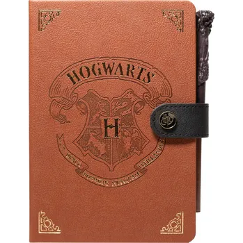 Zápisník Poznámkový blok s propiskou Harry Potter: Erb Bradavic (A5 14,8 X 21 cm)