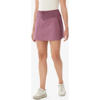 Dámská sukně QUECHUA Dámská turistická sukně s kraťasy NH 500 46 FIALOVÁ