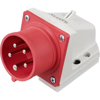 Sygonix SY-6261870 CEE zástrčka na stěnu, 16 A, 5pólová, 415 V/AC, 1 ks