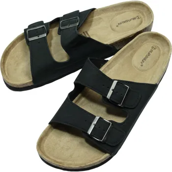 Pánské pantofle Pánské pantofle korkové černé N/M 2242/1