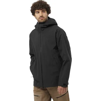 Pánská móda Salomon Outerpath 2.5L Jkt M LC2211400 - deep black XXL