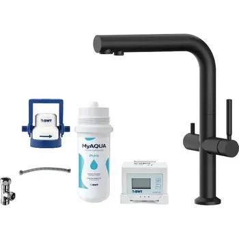 kielle Wimeo - Dřezová baterie včetně filtrace, matná černá 10525SFI164