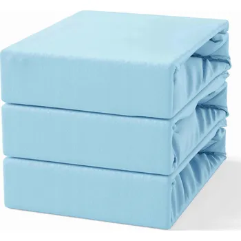 Prostěradlo Prostěradlo s Gumou 140x200 Froté Tyrkysové