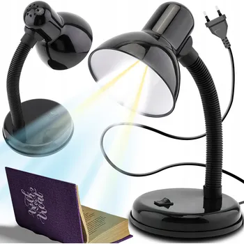 Lampička Stolní lampička Retoo a1 černá, výkon až 60 W