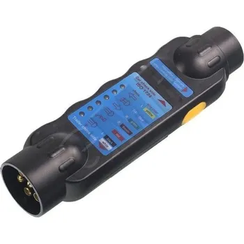 Přívěs k motorovému vozidlu Tester 7P zásuvek a zástrček přívěsů 12 V