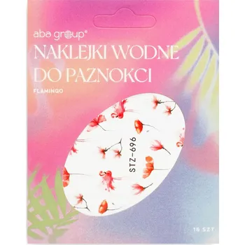 Přípravek na nehty Manikúra Samolepky Sada na zdobení nehtů Plameňák Aba Group