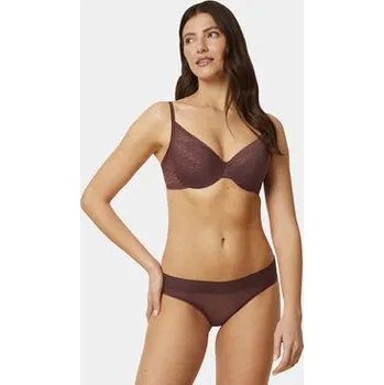 Kalhotky Triumph Klasické kalhotky Tempting Sheer Highleg Tai 10215956 Hnědá L