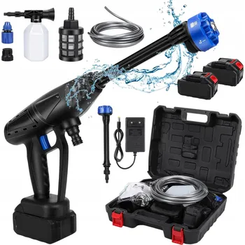 Vysokotlaký čistič AKUMULÁTOROVÁ TLAKOVÁ MYČKA NA ZAHRADU, OKNA A DLAŽBU, SADA POWER