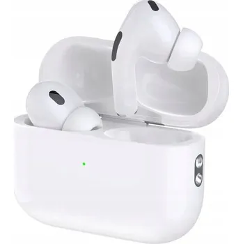 Sluchátka Bezdrátová sluchátka PRO do uší bílá s mikrofonem a ANC