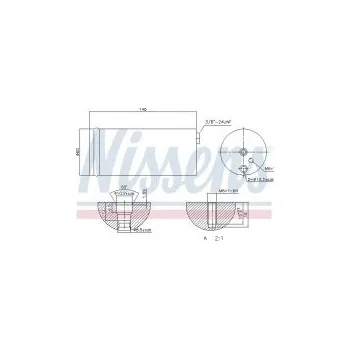 Auto-moto Vysoušeč klimatizace NISSENS 95405