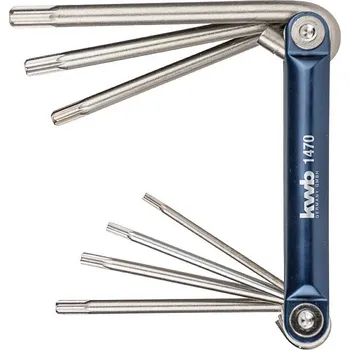 Sada nářadí kwb sada inbusových klíčů T 10, T 15, T 20, T 25, T 27, T 30, T 40 7dílná