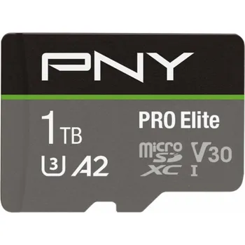 Paměťová karta PNY microSDXC 1TB Pro Elite UHS-I