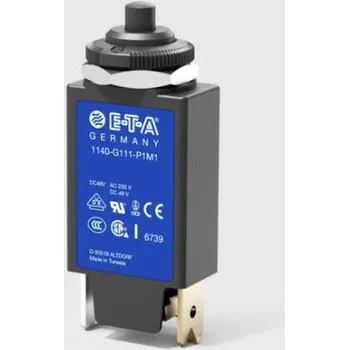Jistič ETA Engineering Technology 1140-G111-P1M1-15A jistič 240 V/AC, 48 V/DC 15 A 1 ks