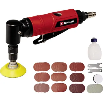 úhlová bruska Einhell TC-PA 50 Pneumatic pneumatická úhlová bruska 6.3 bar vč. příslušenství