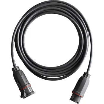 Prodlužovací kabel Walther Werke 39300506050100 napájecí prodlužovací kabel černá 5 m