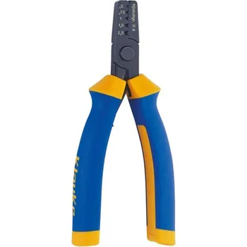 Audio kabel Klauke K4 K4 lisovací kleště dutiny na kabely, 0.5 do 2.5 mm²