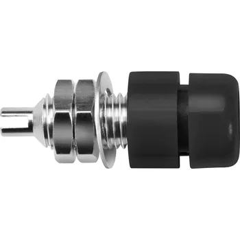 Krokosvorka Schützinger IBU 401 Ni / SW vestavěná zásuvka černá 1 ks