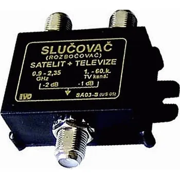 Anténní redukce Slučovač TV a SAT IVO SA-03-S