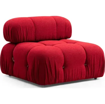 Pohovka Modul pohovky Bubble červený středový