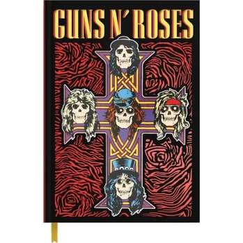 Zápisník Premium poznámkový A5 blok Guns'N' Roses (14,8 x 21 cm)