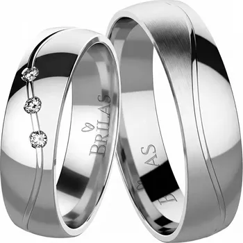 Prsten Samantha zlato + Rosie chirurgická ocel - kombinace materiálů