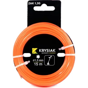 KRYSIAK žací struna 1,6mm 15m - hvězdice