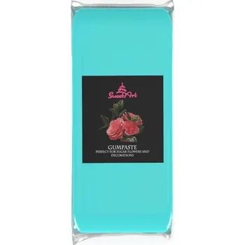 Gum pasta SweetArt Azure Blue vanilková (1 kg) ▹