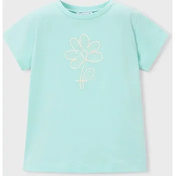 Chlapecké tričko Dětské tričko Mayoral 174.6C.Mini.PPY2 tyrkysová 66X, vel. 104