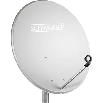 Set top box Schwaiger SPI440.0 satelit 42 cm Reflektivní materiál: ocel světle šedá