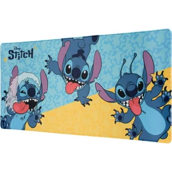 Podložka pod myš Herní podložka na stůl Disney|Lilo & Stitch: Vtipné obličeje (80 x 35 cm)