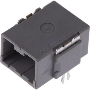 Elektrický konektor JAE Konektor PCB, řada: MX34, Vodič-deska, počet kontaktů: 3, počet řad: 1, rozteč: 2.2 mm, orientace těla: Pravý úhel,