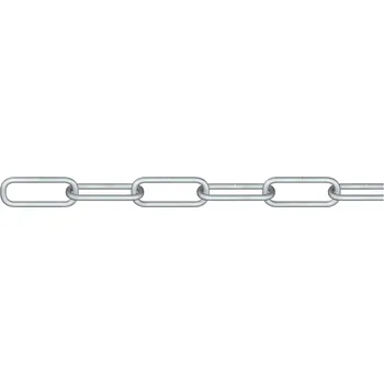 Tažné lano dörner plus helmer 171832G řetěz z kruhové oceli stříbrná pozinkovaná ocel galvanizováno zinkem 30 m