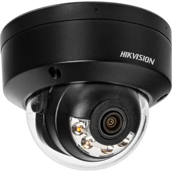 IP kamera Hikvision DS-2CD2163G2-LIS2U(2.8mm)(ČERNÁ) 6 MP kamera s pevným kupolovým objektivem Acusense Smart Hybrid Light