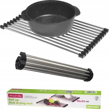 Odkapávač na nádobí SVINOVACÍ ODKAPÁVAČ NA DŘEZ, SUŠÁK, PODLOŽKA NA NÁDOBÍ, ZELENINY, OVOCE KAMILLE